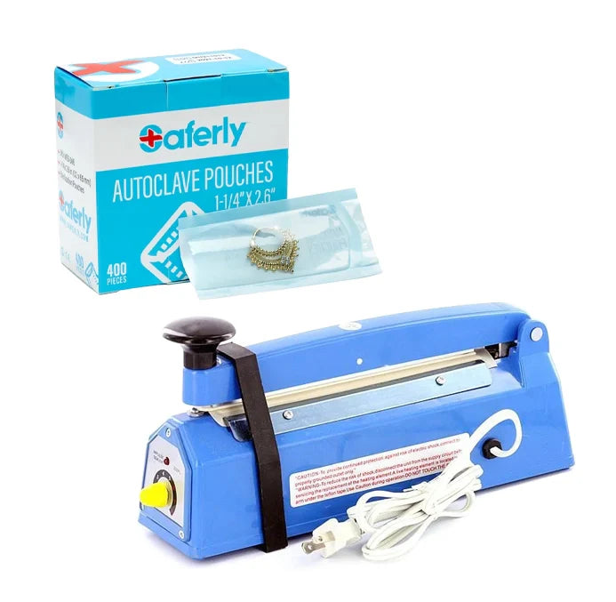 Desk Type 8" Impulse Heat Sealer — 110V or 220V - Painful Pleasures