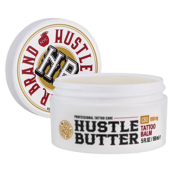 Hustle Butter CBD Tattoo Balm — 5oz Tub - Ultimate Tattoo Supply