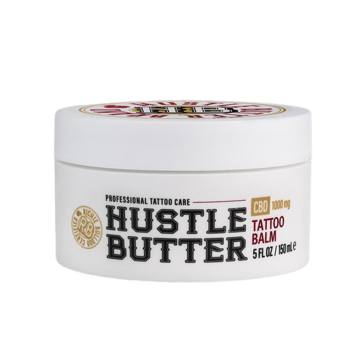 Richie Bulldog Certified Hustle Butter CBD Luxe — 5oz Tub - Ultimate Tattoo SupplyRichie Bulldog Certified Hustle Butter CBD Luxe — 5oz Tub