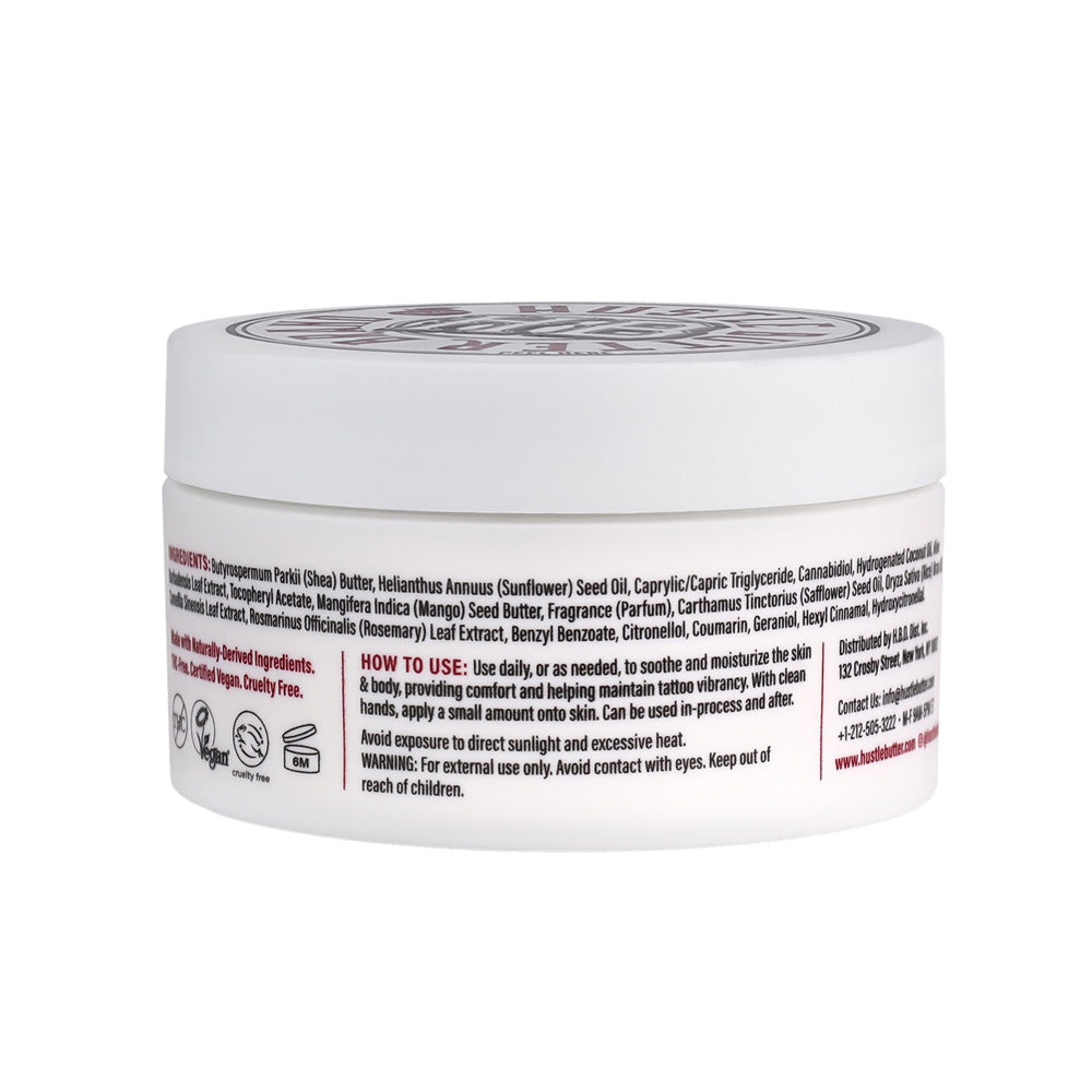 Hustle Butter CBD Tattoo Balm — 5oz Tub - Ultimate Tattoo Supply