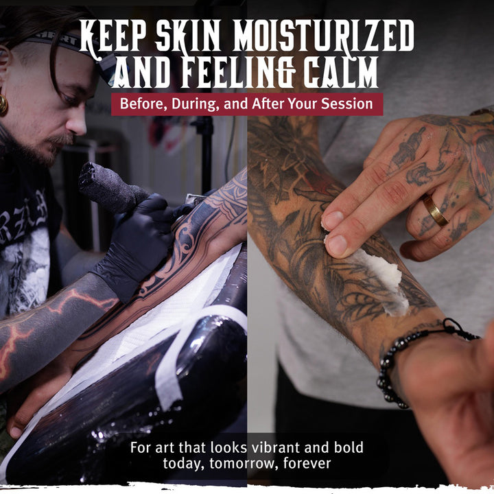Hustle Butter CBD Tattoo Balm — 5oz Tub - Ultimate Tattoo SupplyHustle Butter CBD Tattoo Balm — 5oz Tub
