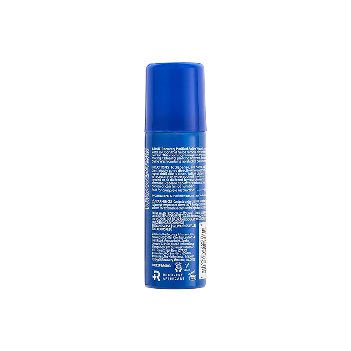 Recovery Purified Saline Wash Solution - 1.5oz. Spray Can - Ultimate Tattoo SupplyRecovery Purified Saline Wash Solution - 1.5oz. Spray Can