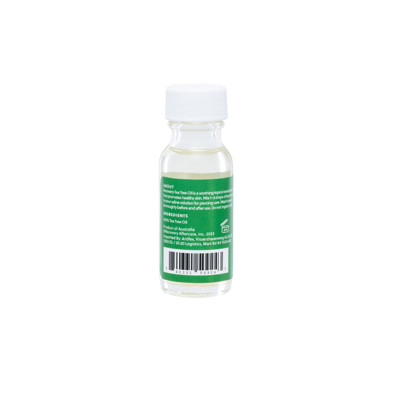 Recovery Aftercare Tea Tree Oil 1/2oz Bottle - Ultimate Tattoo Supply