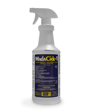 Madacide-1 Disinfectant/Decontaminant Cleaner — 32oz Spray Bottle - Ultimate Tattoo Supply