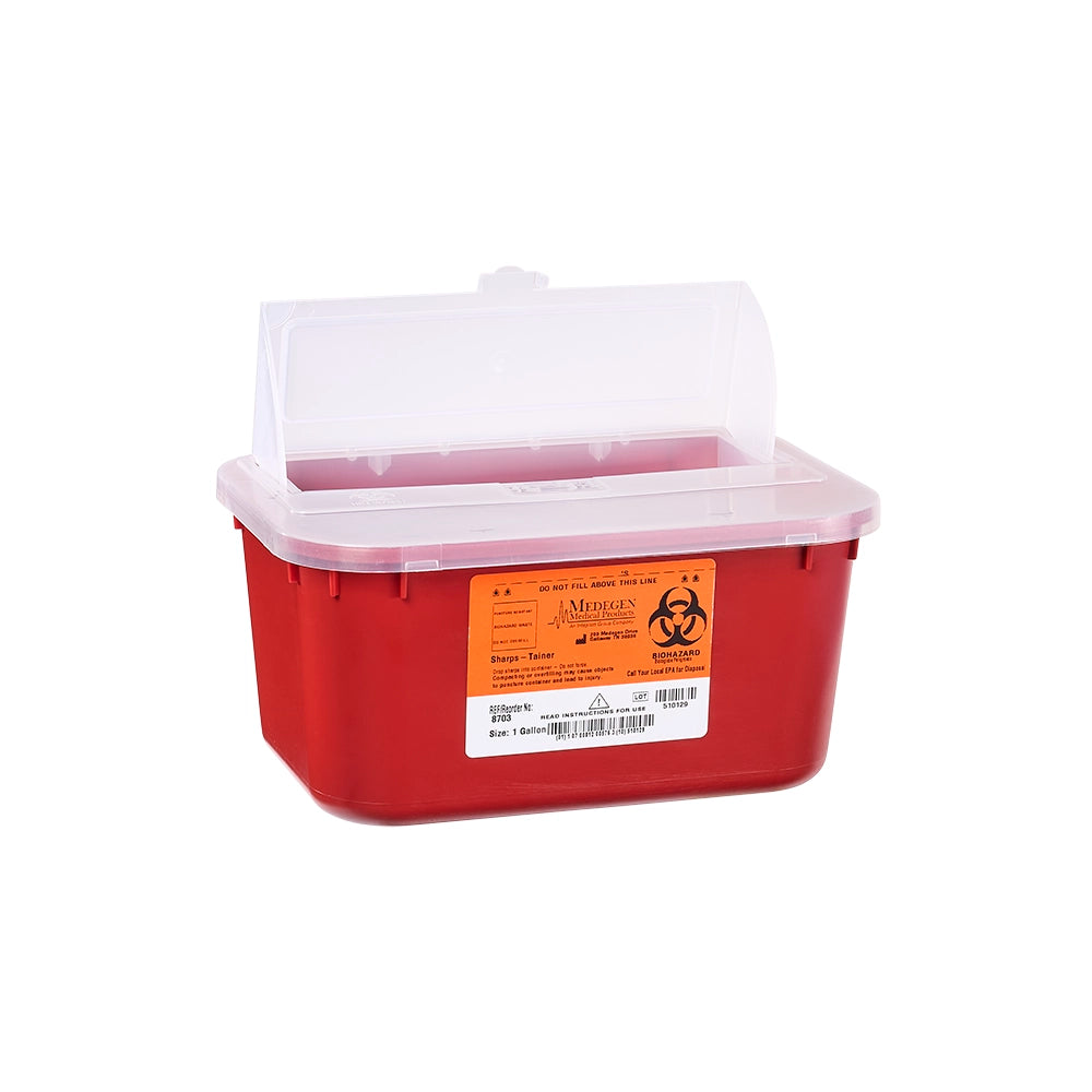 1 Gallon Sharps Container - Red