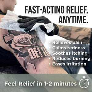 Wipe Outz™ Numbing Tattoo Wipes — Lidocaine Infused - Ultimate Tattoo Supply