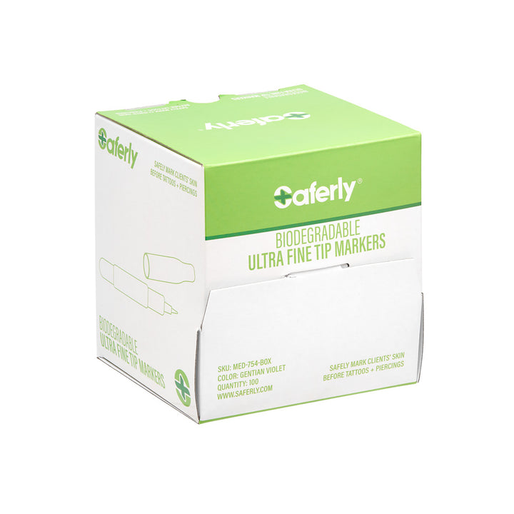Saferly Biodegradable Mini Markers - Ultimate Tattoo Supply