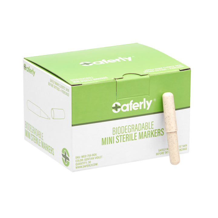 Saferly Biodegradable Mini Sterile Markers — Pick Size - Ultimate Tattoo Supply