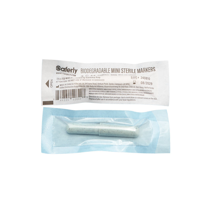 Saferly Biodegradable Mini Sterile Markers — Pick Size - Ultimate Tattoo Supply