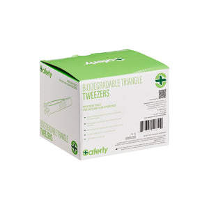 Saferly Medical Biodegradable Sterilized Triangle Tip Tweezers — Box of 25 - Ultimate Tattoo Supply