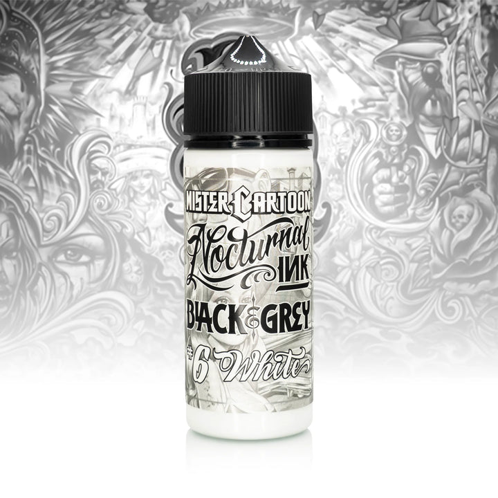 Bishop x Mister Cartoon Ink Set — Eternal Tattoo Ink — 6 4oz Bottles - Ultimate Tattoo Supply