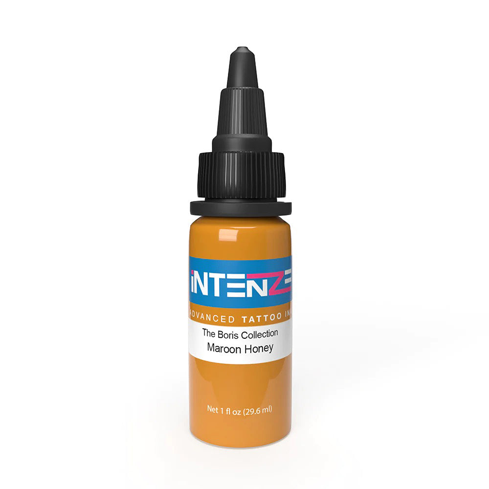 Maroon Honey — Boris Series — Intenze Tattoo Ink — 1oz Bottle - Ultimate Tattoo Supply