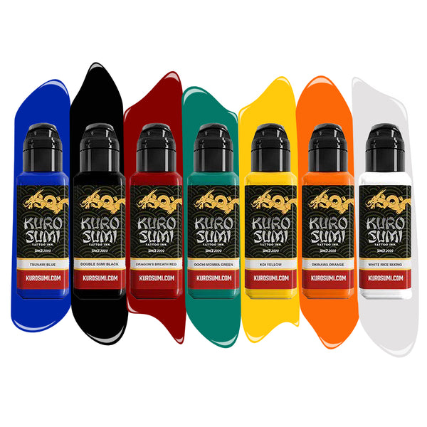 Kuro Sumi Ink Set | Tattoo Ink | Ultimate Tattoo Supply