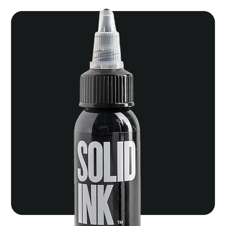 Solid Ink - Matte Black - Ultimate Tattoo Supply