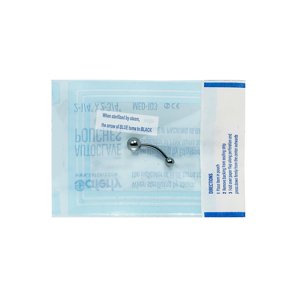 Saferly Internal Steam Indicators - Used with Sterilization Pouches - Price Per 1 Box of 1000 - Ultimate Tattoo Supply