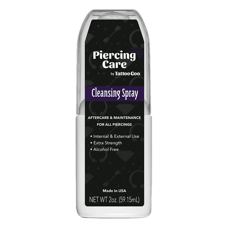 Piercing Care Cleansing Spray by Tattoo Goo — 2oz Bottle - Ultimate Tattoo Supply