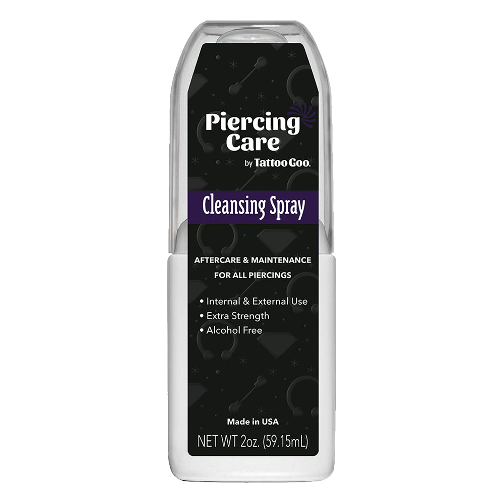 Piercing Care Cleansing Spray by Tattoo Goo — 2oz Bottle - Ultimate Tattoo Supply