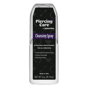 Piercing Care Cleansing Spray by Tattoo Goo — 2oz Bottle - Ultimate Tattoo Supply