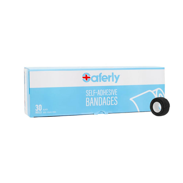 Saferly 1" Cohesive Wrap — Box of 30