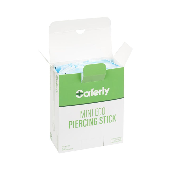 Saferly Biodegradable Mini Eco Piercing Stick — Box of 50 - Ultimate Tattoo SupplySaferly Biodegradable Mini Eco Piercing Stick — Box of 50