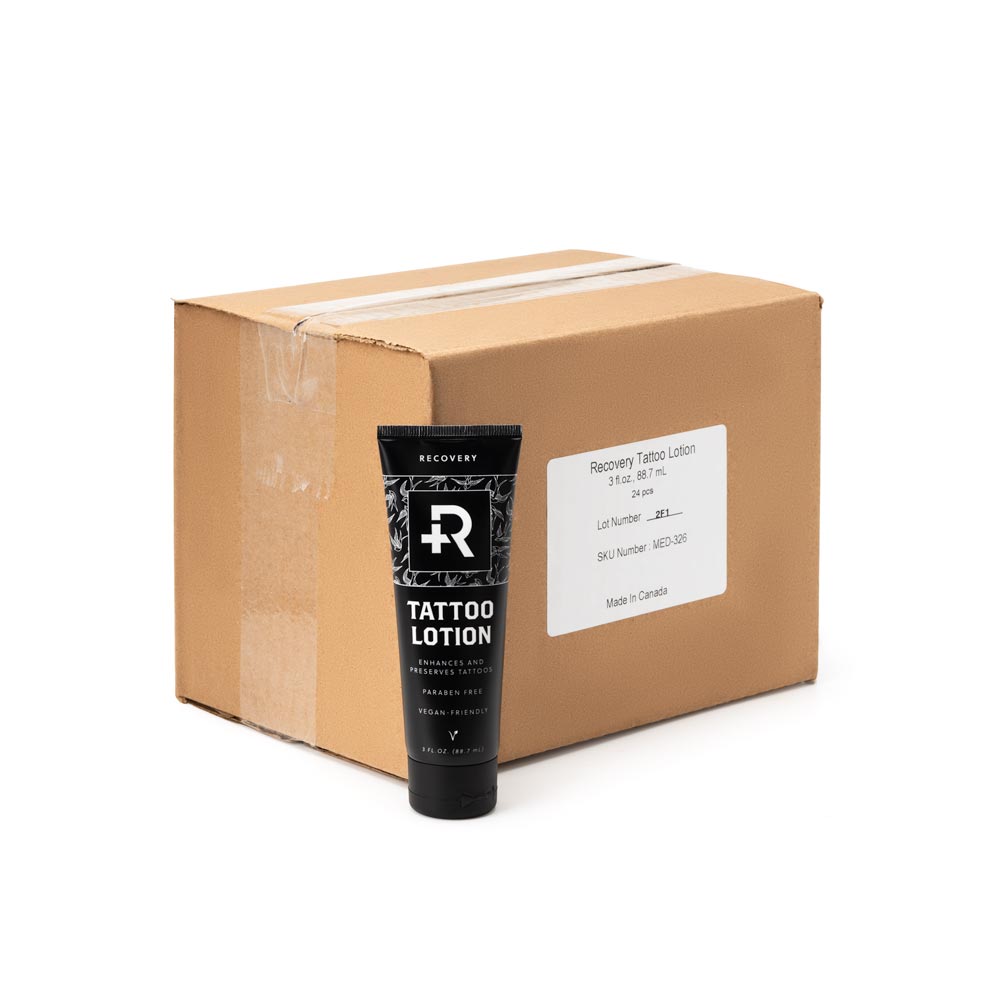 Recovery Tattoo Lotion — 3oz — Single or Case of 24 - Ultimate Tattoo Supply
