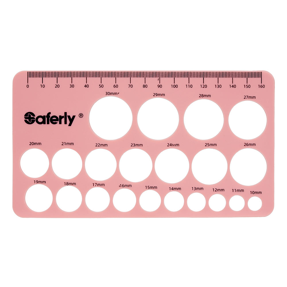 Silicone Areola Mapping Ruler — Price Per 1 - Ultimate Tattoo Supply