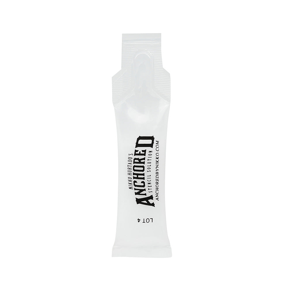 Anchored Stencil Solution by Nikko Hurtado — .10oz Sample Packet - Ultimate Tattoo Supply