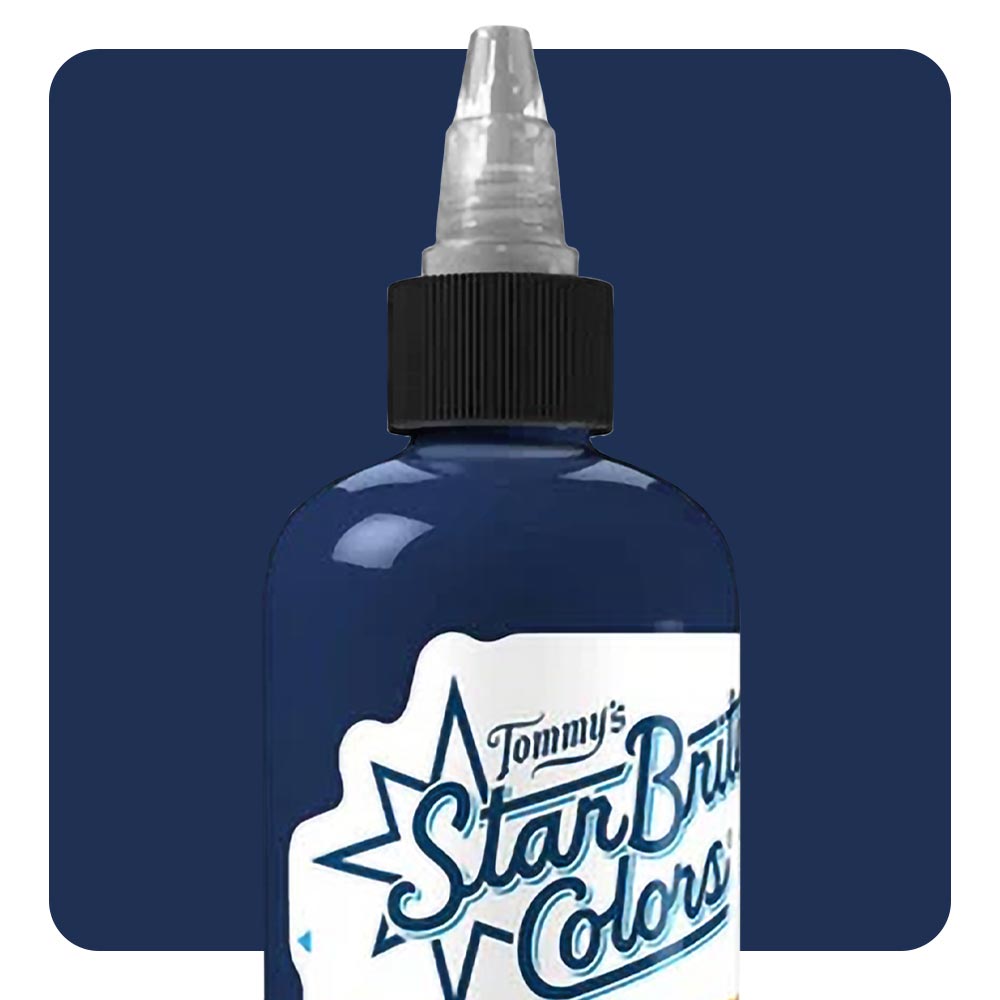 StarBrite Colors Tattoo Ink by Tommy’s Supplies – Midnight Blue – Pick Your Size - Ultimate Tattoo Supply
