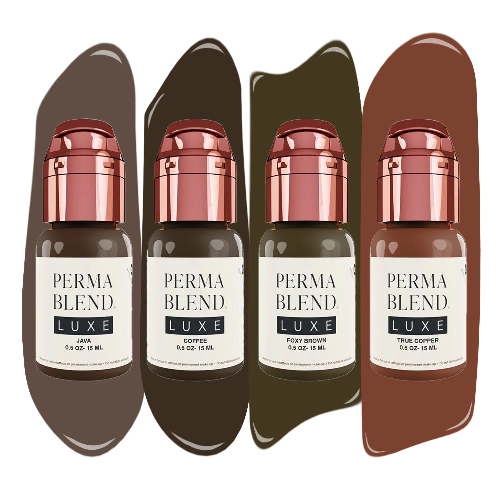 Medium Brows Mini Set — Perma Blend Luxe — 4 1/2oz Bottles - Ultimate Tattoo Supply