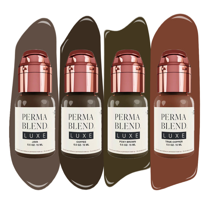 Medium Brows Mini Set — Perma Blend Luxe — 4 1/2oz Bottles - Ultimate Tattoo Supply