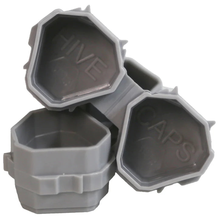 Mega Caps by Hive Caps™ — Bag of 50 Pieces (100 Caps) — Pick Color - Ultimate Tattoo Supply