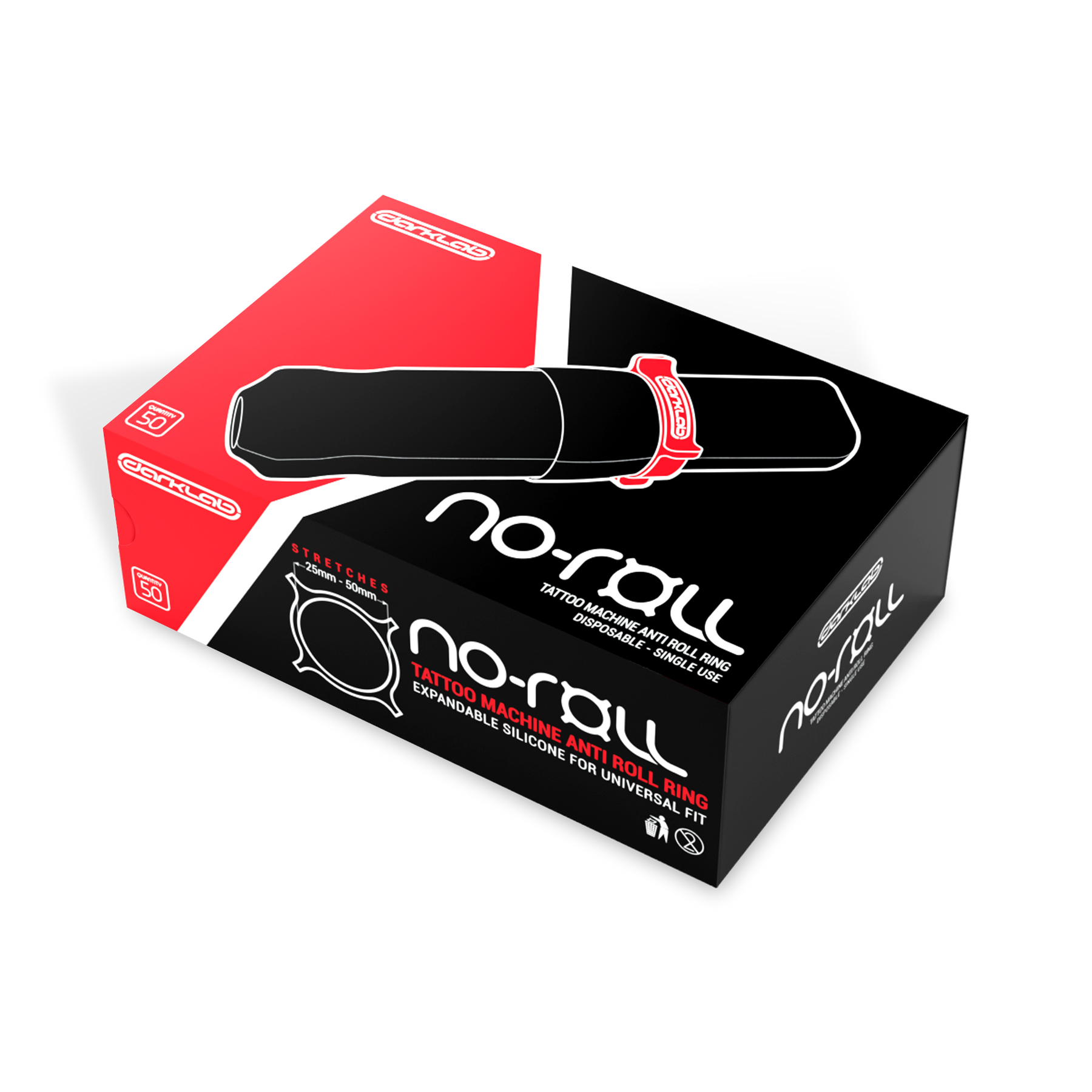 No-Roll Machine Collar - Box of 50 - Ultimate Tattoo Supply