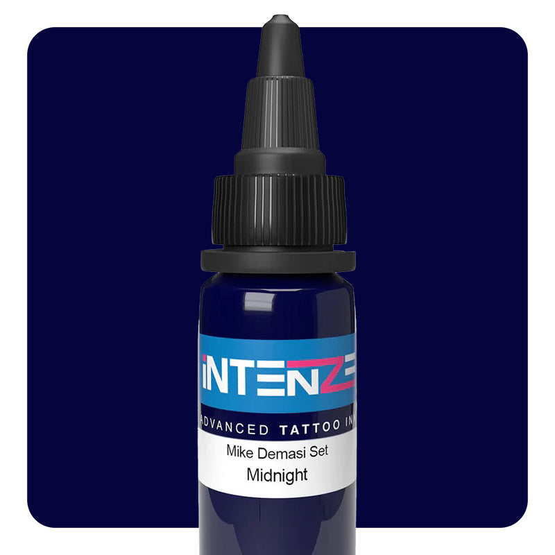 Midnight — Mike Demasi Series — Intenze Tattoo Ink — 1oz Bottle - Ultimate Tattoo Supply