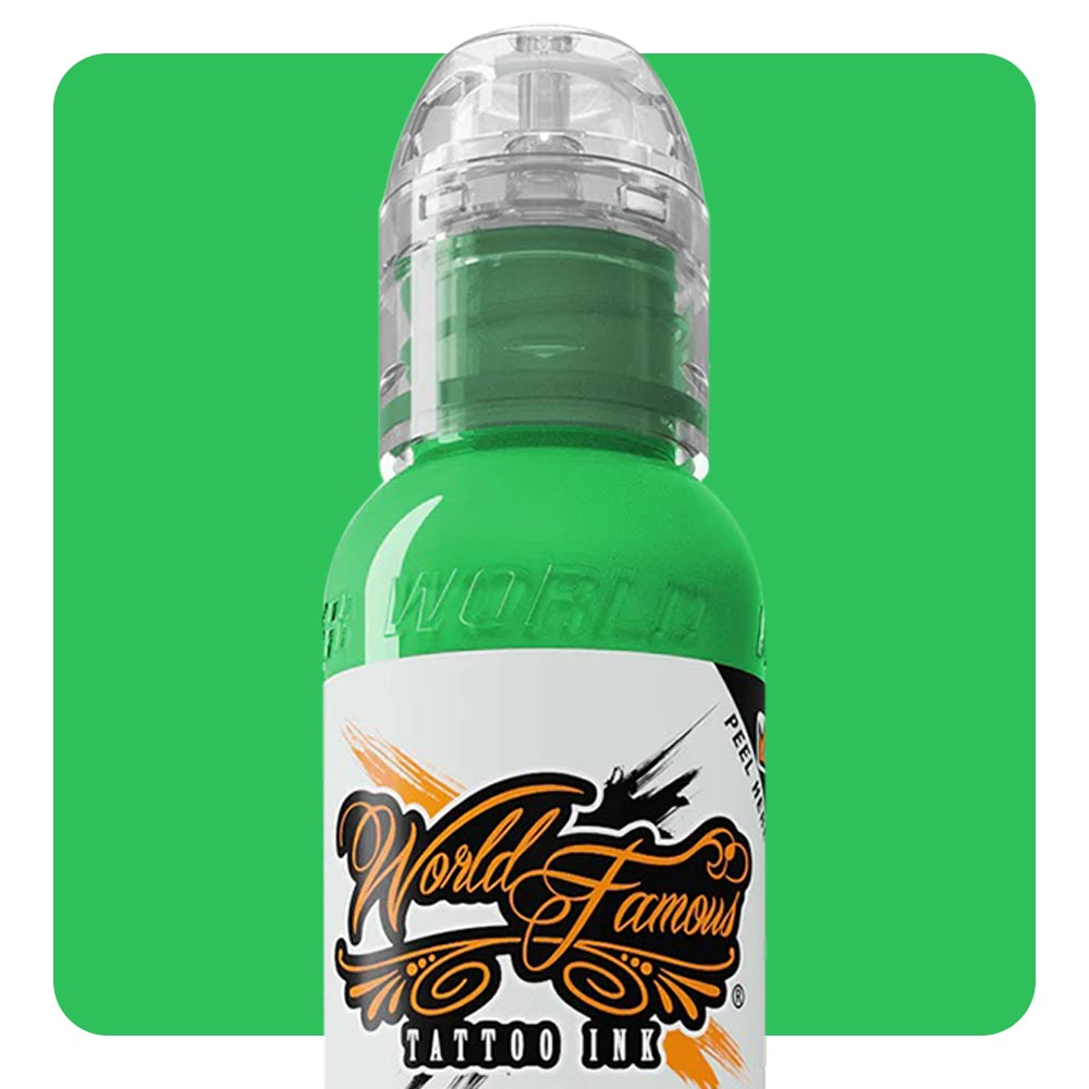 World Famous - Mint Green - Ultimate Tattoo Supply