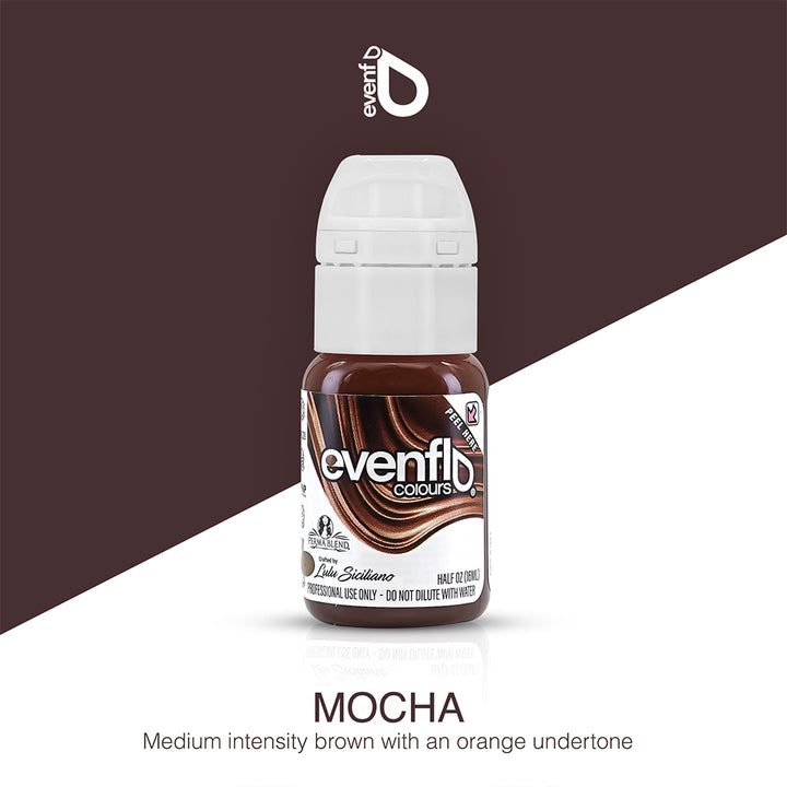 Evenflo Mocha — Brow Set Single — 1/2oz - Ultimate Tattoo Supply