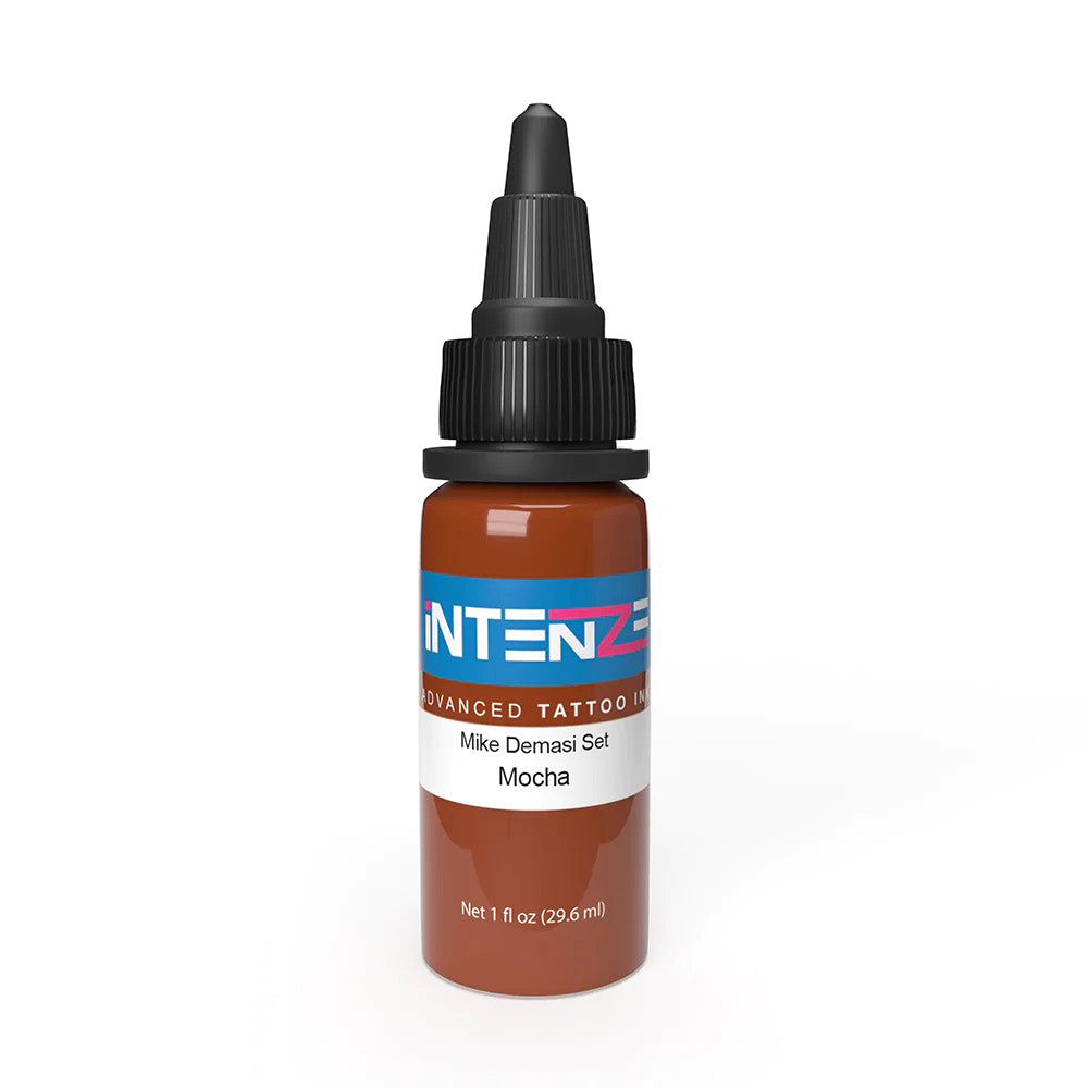 Mocha — Mike Demasi Series — Intenze Tattoo Ink — 1oz Bottle - Ultimate Tattoo Supply