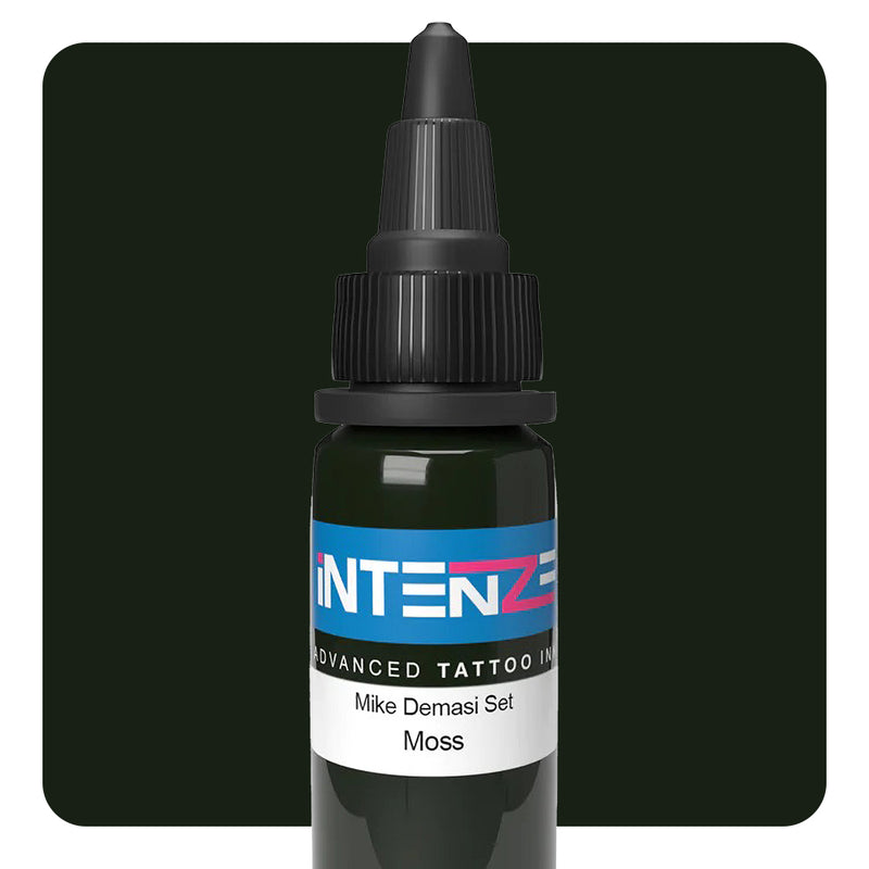 Moss — Mike Demasi Series — Intenze Tattoo Ink — 1oz Bottle - Ultimate Tattoo Supply