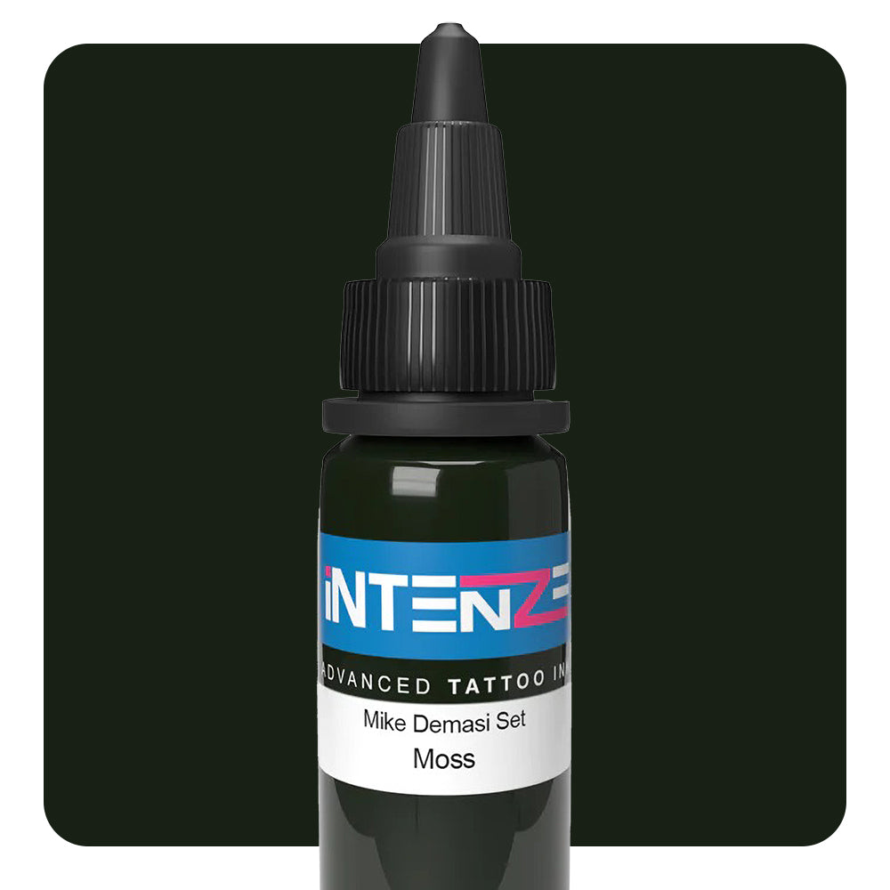 Moss — Mike Demasi Series — Intenze Tattoo Ink — 1oz Bottle - Ultimate Tattoo Supply