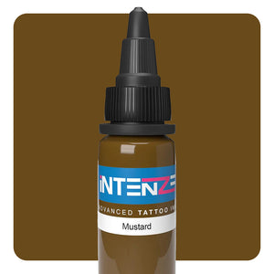 Mustard — Intenze Tattoo Ink — Pick Size - Ultimate Tattoo Supply