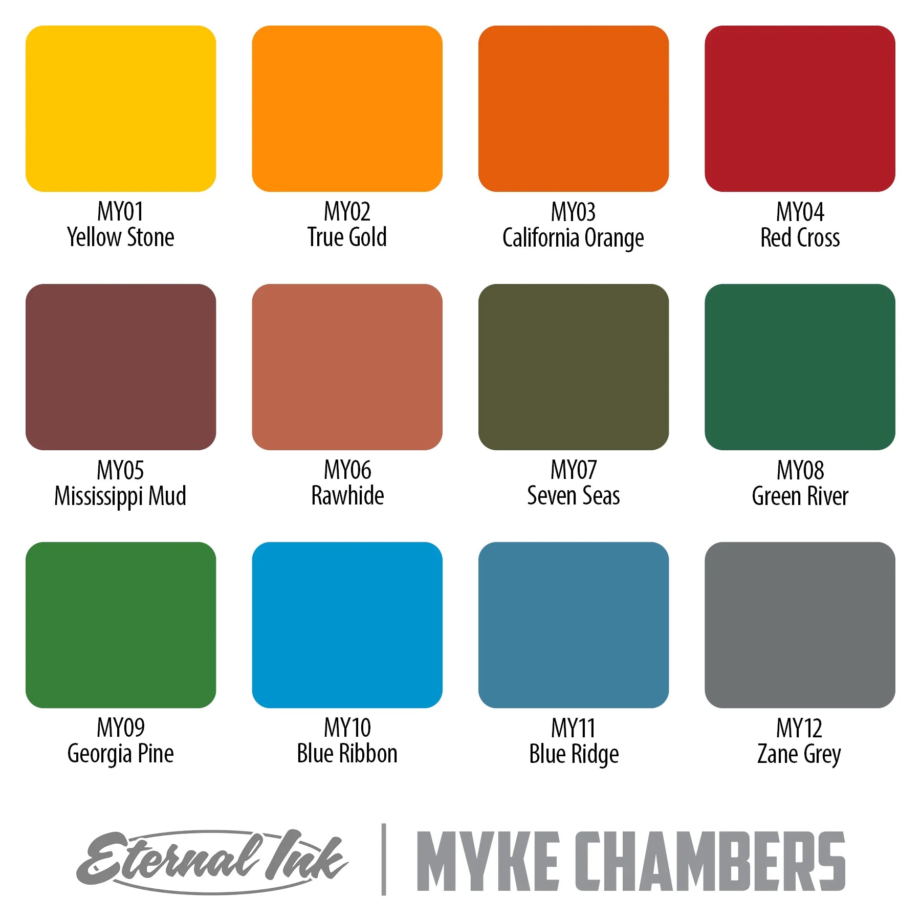 Eternal Ink - Myke Chambers Set - Ultimate Tattoo Supply