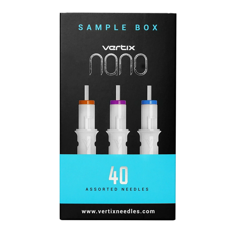 Vertix Nano Membrane Cartridge Needles — Sample Pack of 40 - Ultimate Tattoo Supply
