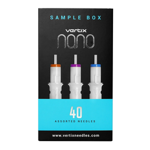 Vertix Nano Membrane Cartridge Needles — Sample Pack of 40 - Ultimate Tattoo Supply