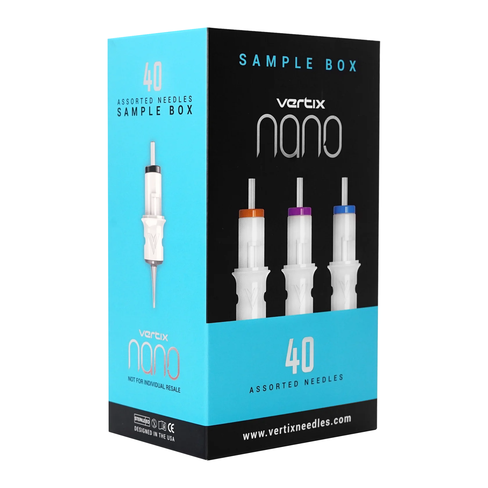 Vertix Nano Membrane Cartridge Needles — Sample Pack of 40 - Ultimate Tattoo Supply