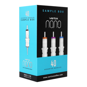 Vertix Nano Membrane Cartridge Needles — Sample Pack of 40 - Ultimate Tattoo Supply