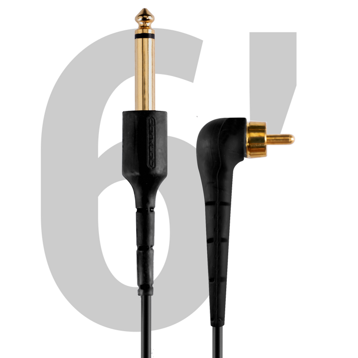 Darklab 90° RCA Air Cord - Ultimate Tattoo SupplyDarklab 90° RCA Air Cord