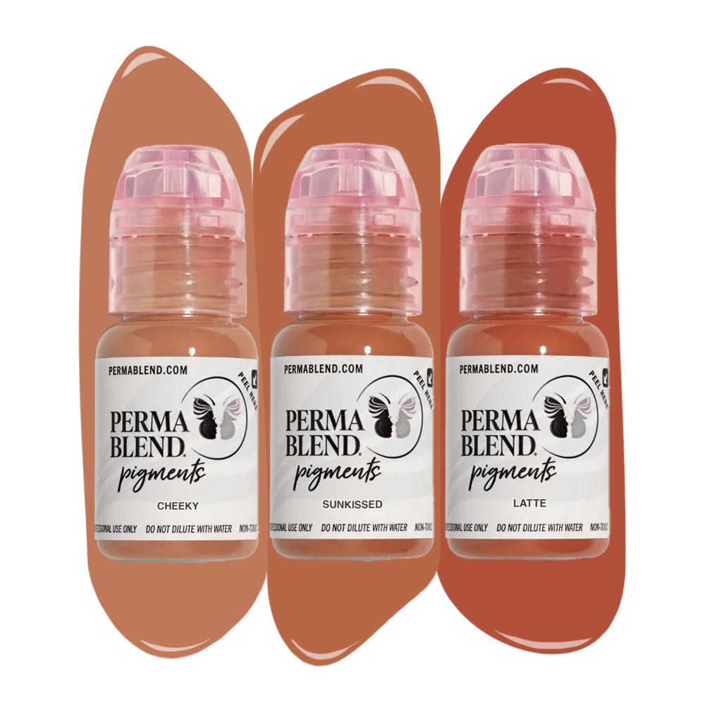Nude Lip Mini Set — Perma Blend Luxe — 3 1/2oz Bottles