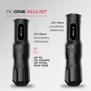 FK One Adjust Wireless Tattoo Machine - Pick Color - Ultimate Tattoo Supply