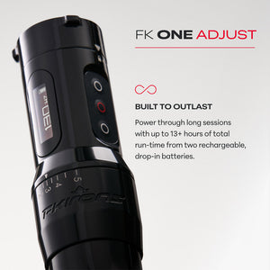 FK One Adjust Wireless Tattoo Machine - Pick Color - Ultimate Tattoo Supply