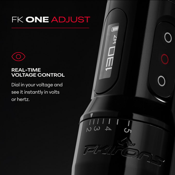 FK One Adjust Wireless Tattoo Machine - Ultimate Tattoo SupplyFK One Adjust Wireless Tattoo Machine