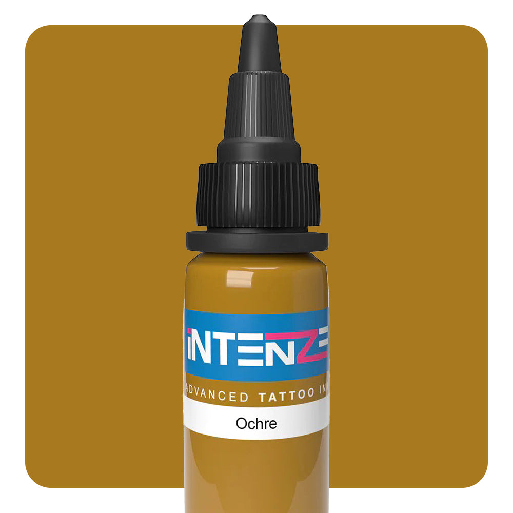 Ochre — Intenze Tattoo Ink — Pick Size - Ultimate Tattoo Supply
